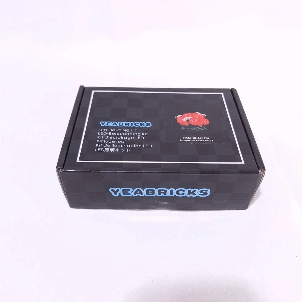 YEABRICKS LED Lighting Kit‎ for LEGO Bouquet of Roses 10328 - No Lego Model